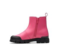 Clarks Girls Evynchelsea K. Chelsea Boot, Bright Pink Lea, 2.5 UK
