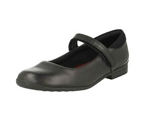 Clarks Girl's Jamie StarAnkle Strap Ballet Flats