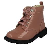 Clarks Girls Lace Up Detailed Ankle Boots - Astrol Lace K