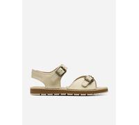 Clarks Girls Leather Play Sun Reef Sandals in White - White - EU 30 UK 12