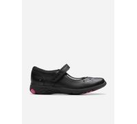 Clarks Girls Leather Relda Wish Shoes in Black - Black - EU 25.5 UK 8