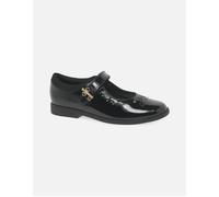 Clarks Girl's Lock Magic K Girls School Shoes - Black