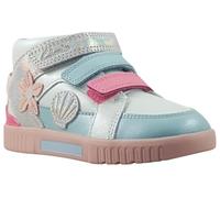 Clarks Girls Oslo Play K. Sneaker, Light Blue Multi, 8 UK