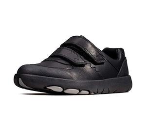 Clarks Girl's Rex Pace T Uniform Dress Shoe, Black, 7.5 UK Child
