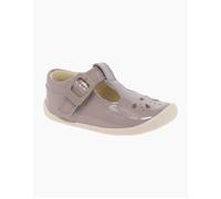 Clarks Roamer Star T Pink Kids girls first and baby shoes 4346-35E in a Plain Leather in Size 4
