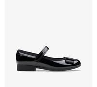 Clarks Girl's Scala Tap Girls School Shoes - Black - Size: 12/E (Narrow)