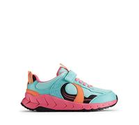 Clarks Girls Selva Hero K. Sneaker, Aqua, 1.5 UK