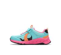 Clarks Girls Selva Hero K. Sneaker, Aqua, 7.5 UK