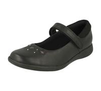 Clarks Girls Star Detailed School Shoes - Etch Bright