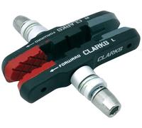 Clarks Gold MTB V-Brake Hybrid Brake Pad 2 Pcs 72mm Threaded Black