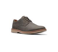 Clarks Grey Atticus Lace-Up Shoes Grey