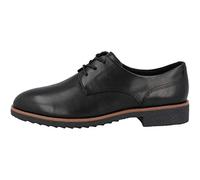 Clarks Women's Griffin Lane Leather Derby Shoes - Black - UK 3