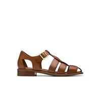 Clarks Women's Hana Sun Sandal, Tan Leather, 7 UK