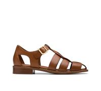 Clarks Women's Hana Sun Sandal, Tan Leather, 7 UK