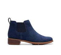 Clarks Havisham Top Womens Navy Suede, 5