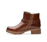 Clarks Hearth Kaylie Womens Tan Leather, 3.5