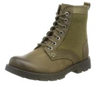 Clarks Boy's Heath Chard Ankle Boot, Khaki Leather, 10.5 UK Child