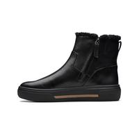 Clarks Hollyhock Lane Womens Black WLined Lea, 7.5