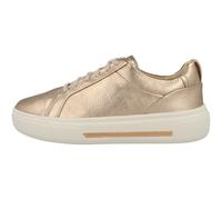 Clarks Hollyhock Walk Copper Metallic Women's Leather Lace-Up Shoes