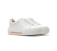 Clarks Women's Hollyhock Walk Sneaker, Off White Leather, 3.5 UK