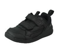 (Black, UK 13 Child) Boys Clarks Hook & Loop Casual Trainers Orbit Sprint