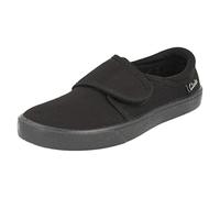 Clarks Hopper Run Childrens Black Fabric, 12.5