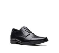 Clarks Howard Cap Oxford Shoes, Black, Size 10, Men Black