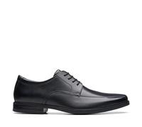 Clarks Howard Over Mens Black Leather, 9