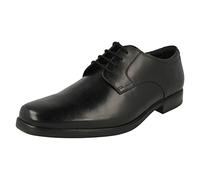 Clarks Howard Walk Mens Black Leather, 12