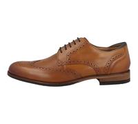Clarks Howard Wing Men's Brogue, Dark Tan Lea, 11 UK