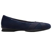Clarks Jazmynn Gem Womens Navy Suede, 7.5