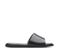 Clarks Karsea Mule, Slide sandal, Black Leather,
