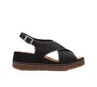 Clarks Kassanda Step Womens Black Nubuck, 4.5