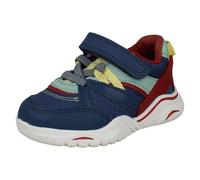 Clarks Kids Clarks Casual Colourblock Trainers Feather Pace - Blue/Green - UK 10.5 Child - G