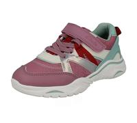 Clarks Kids Clarks Casual Colourblock Trainers Feather Pace - Pink Multi - UK 11 Child - F