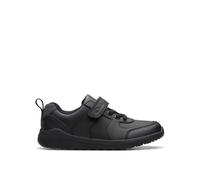 Clarks Daze Bright Kid Leather Shoes in Black Size 11.5