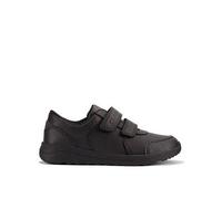 Clarks Originals Kids Shoe Daze Step – Double-Strap Leather, Black – Size 10
