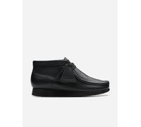 Clarks Kids Leather Wallabee Boots in Black - Black - EU 32 UK 13