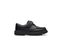 Clarks Kids Lorcam Edge leather sneakers - Black 28-29-30-31-32-34