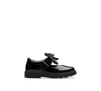 Clarks Kids' Patent Leather School Shoes (10½ Small - 2 Large) Black