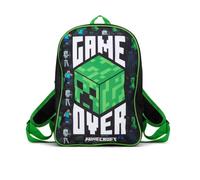 Clarks Kids Unisex Minecraft GO Backpack Black/Green Backpack