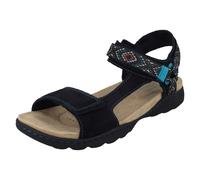 Clarks Ladies Aztec Detailed Strappy Sandals - Amanda Step