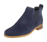 Clarks Ladies Clarks Artisan Chelsea Boots Havisham Top - Navy - UK 4