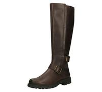 Clarks Women's Orinoco2 Tall Fashion Boot, Dark Brown Lea, 8 UK