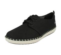 Clarks Ladies Clarks Casual Lace Up Trainers Step Glow Lace - Black - UK 4