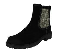 Clarks Ladies Clarks Casual Zip Chelsea Ankle Boots Opal Sky - Black - UK 6