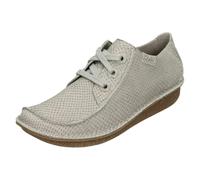 Clarks Ladies Clarks Comfortable Lace Up Shoes Funny Dream - Light Grey - UK 3