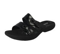 Clarks Ladies Clarks Dual Strap Sandals Brinkley Maye - Black - UK 5