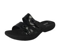 Clarks Ladies Clarks Dual Strap Sandals Brinkley Maye - Black - UK 7