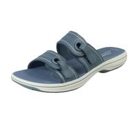 Clarks Ladies Clarks Dual Strap Sandals Brinkley Maye - Denim - UK 5